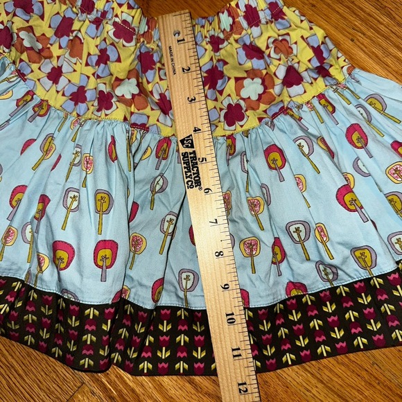 Matilda Jane Character Counts Wonder Ruffle Trim Twirl Skirt 4 - Picture 4 of 7